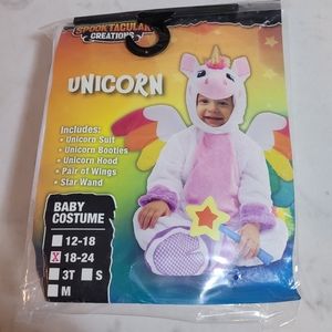 Toddler Rainbow Unicorn Costume